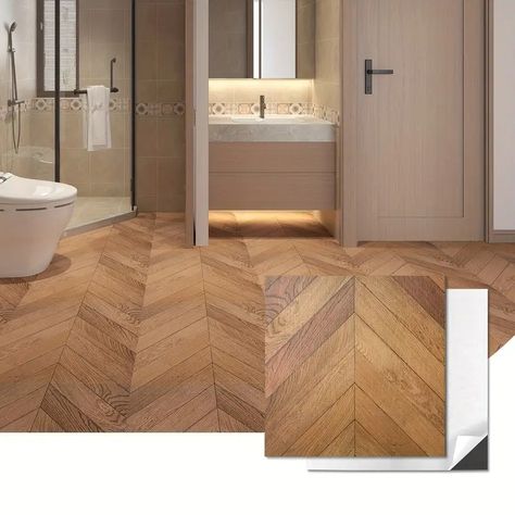 Modern Self Adhesive Waterproof Wood Flooring Plank - Temu Boho Vinyl Flooring, Peel And Stick Wood Flooring, Kitchen Peel And Stick Flooring, Peel And Stick Wood Floor, Peel And Stick Bathroom Floor, Peel And Stick Flooring, Moody House, Peel And Stick Vinyl Flooring, Airstream Decor