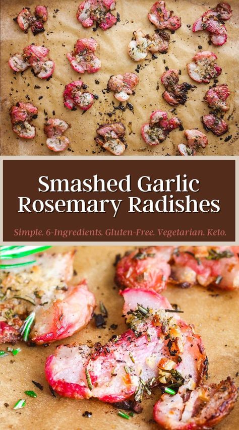 Radish Puree, Recipes With Radishes, Baked Radishes, Healthy Bodies, Yummy Bites, Roasted Radishes, Radish Recipes, 2024 Recipes, Celery Root