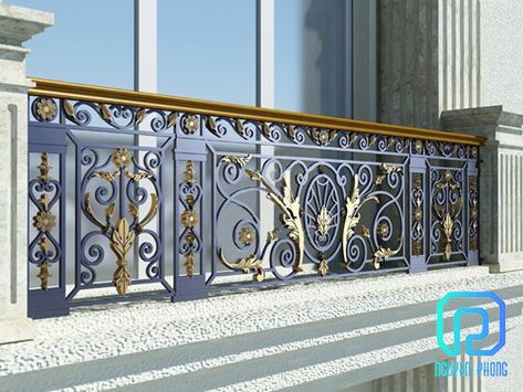 French Balcony Railing, Modern Balcony Railing Designs ,Italian Balcony Railing Designs,Wrought Iron Balcony Railing, Models Railings For Balconies, Balcony Rails, Indoor Metal Stair Railing, Luxury Stair Railing, Gold Color Brass Stair Railing, Metal Deck Railing, Deck Railing, Wrought Iron Railing Wrought Iron Railing Exterior, Reling Design, Iron Railings Outdoor, Wrought Iron Balcony, Iron Balcony Railing, Indoor Railing, Steel Railing Design, Balcony Railings, Wrought Iron Stair Railing