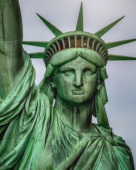 Elena’s Instagram post: “Happy birthday USA! 🎉🇺🇸♥️ Fantastic pictures byPaul @beholdingeye  Did you know that the first Independence Day celebration took place in…” The Statue Of Liberty, Statue Of Liberty, To Share, Statue, New York, Instagram