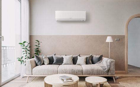 Mini Split Air Conditioner, Mini Split Ac, Split Air Conditioner, Air Conditioner Installation, Ductless Mini Split, Air Handler, Split System, Fancy Houses, Duct Work