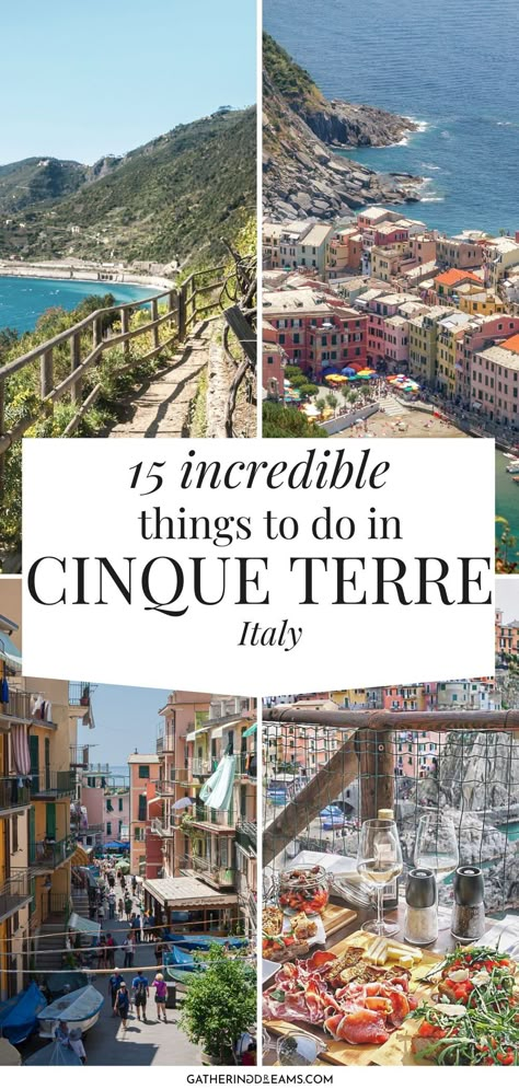 Looking for things to do in Cinque Terre Italy to plan your trip? Look no further. Cinque Terre is a small coastal area of Northern Italy, made of 5 colorful villages. And here I will share everything you need to know before you go #italytravel #travelinspiration #travelguides #traveldestinations #cinqueterre #springbreak Italy Trip Planning, Italy Destinations, Italy Honeymoon, Cinque Terre Italy, Amalfi Coast Italy, Places In Italy, Italy Travel Tips, Italy Travel Guide, Visit Italy