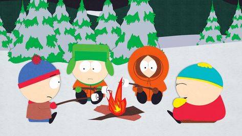 South Park' Renewed By Comedy Central Through 2019 | Variety South Park Main 4, South Park Wallpaper, Park Wallpaper, M King, South Park Anime, Kyle Broflovski, Classic Cartoon Characters, The Best Series Ever, Cartoon Network Adventure Time