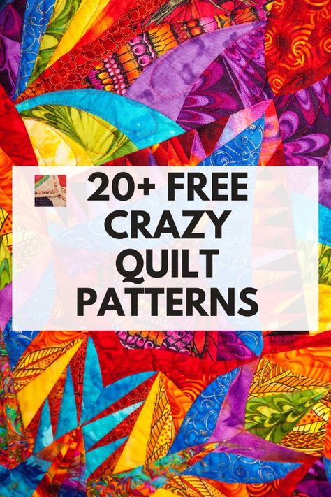 Free Crazy Quilting and Crazy Patchwork Patterns | Needlepointers.com Crazy Patchwork Ideas Free Pattern, Crazy Eight Quilt Pattern, Crazy Quilt Patterns Free, Crazy Quilt Templates Free Printable, Crazy Quilt Blocks Free Printable, Crazy Patchwork Tutorial, Modern Crazy Quilts, Free Patchwork Quilt Patterns, Crazy Quilt Ideas