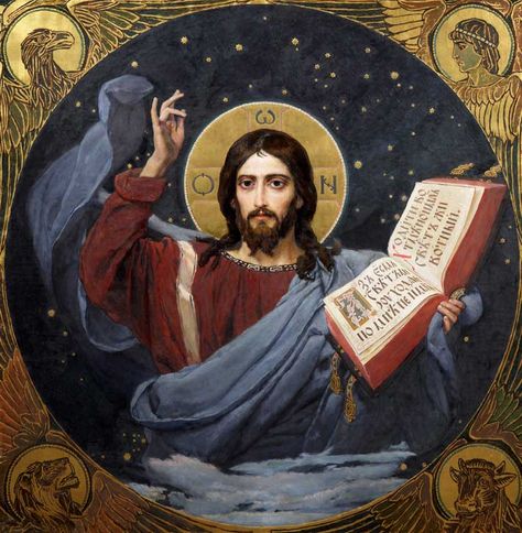 THE ICON:TRUTH AND FABLES - Chapter 5 - Spiritual vision and the icon - mmekourdukova — ЖЖ Ivan Bilibin, Image Of Jesus, Christ Pantocrator, Religious Artwork, Religious Paintings, Christ The King, Byzantine Icons, Biblical Art, Jesus Christus