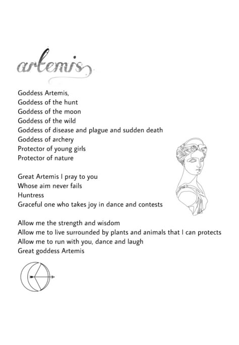 Altar For Artemis, Artemis Quotes Goddess, Artemis Sigil, Artemis Altar Offerings, Greek Gods Artemis, Prayer To Artemis, Artimes Goddess, Offerings For Artemis, Symbols Of Artemis