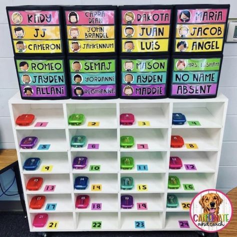 83 Best Classroom Organization Ideas - Chaylor & Mads Classroom Mailboxes, Classroom Organization Ideas, Teacher Cart, Kindergarten Classroom Setup, Classroom Organization Elementary, Classroom Hacks, Teaching Organization, Kindergarten Classroom Decor, Prek Classroom