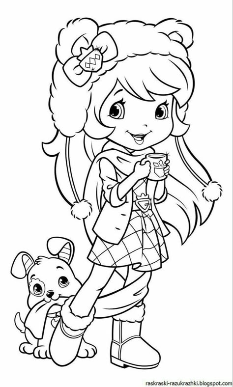 Strawberry Shortcake Coloring Pages, Baby Coloring Pages, Hello Kitty Colouring Pages, Disney Princess Coloring Pages, Kid Coloring Page, Bear Coloring Pages, Hello Kitty Coloring, Detailed Coloring Pages, Princess Coloring