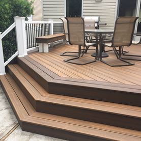 Deck Ideas & Designs | Pictures & PhotoGallery | Decks.com by Trex Building A Deck Frame, Trek Deck, Deck Framing, Deck Pictures, Deck Colors, Patio Deck Designs, Deck Designs Backyard, Trex Deck, Above Ground Pool Decks