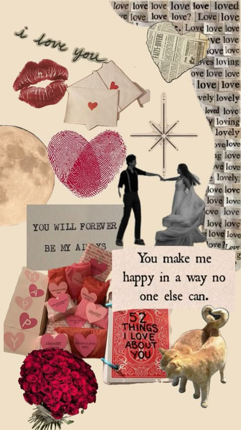 💗 Anniversary Picture Collage Ideas, Boyfriend Collage Wallpaper, Love Letter Collage, Boyfriend Collage, Couples Collage, Hopeless Romantic Core, Romantic Collage, Valentine Collage, Paper App