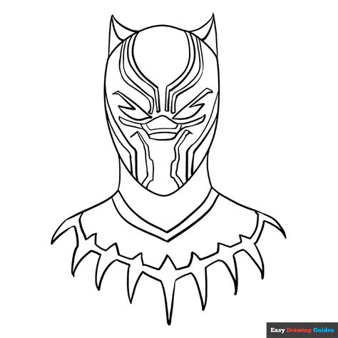 Free printable black panther coloring page Black Panther Coloring Pages, Panther Coloring Pages, Panther Drawing, Black Panther Drawing, Hulk Coloring Pages, Batman Coloring Pages, Avengers Coloring Pages, Superhero Coloring Pages, Avengers Coloring