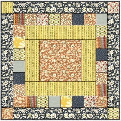 Speedy Baby 2 -- I would make this with a 4.5 inch center square so I could use my little 1.5 inch postage stamp charms Boys Quilt Patterns, Quick Quilt, Baby Boy Quilts, Childrens Quilts, Baby Quilt Patterns, Lap Quilts, Boy Quilts, Panel Quilts, Scrappy Quilts