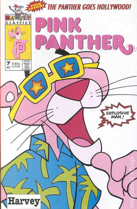 Harvey Comics, The Pink Panther, Pink Panther, Cartoon Tv, The Pink, Comic Book, Panther, Comic Book Cover, Comics