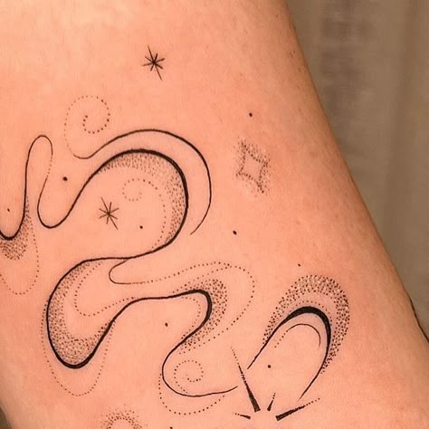 Lucy G on Instagram: "And add just a sprinkle of pixie dust 🧚‍♀️ . #stardust #dotworktattoo #startattoo" Stardust Hand Tattoo, Lucy In The Sky Tattoo, Magic Dust Tattoo, Cosmic Dust Tattoo, We Are Made Of Stardust Tattoo, Space Dust Tattoo, Dot Shaded Tattoo, Starfall Tattoo, Fine Line Galaxy Tattoo