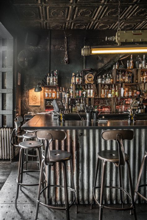 When you walked in Paris towards to Merci and you found Grazie ...from the same street.      That's how I found Grazie restaurant. I... Pub Interior, Pub Design, Old Bar, Bar Interior Design, Rustic Bar, Home Bar Designs, Industrial Bar, Bar Interior, Coffee Shop Design