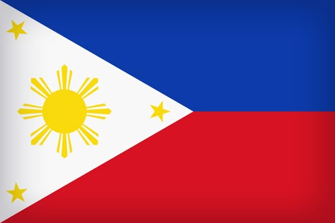 Philippines Large Flag. Bendera Philippines, Filipina Flag, Logo Philippines, Philippine Flag Wallpaper, Basketball Live Wallpaper, Rainbow Dash Human, Asian Flags, Children Background, Emilio Aguinaldo