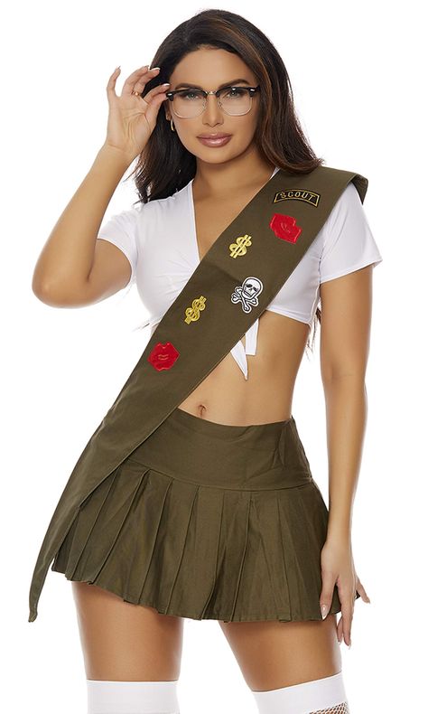 Girl Scout Costume, Beer Girl Costume, Military Costumes, Sports Costume, Corset Costumes, Circus Costume, Celebrity Halloween Costumes, Nurse Costume, Unique Costumes