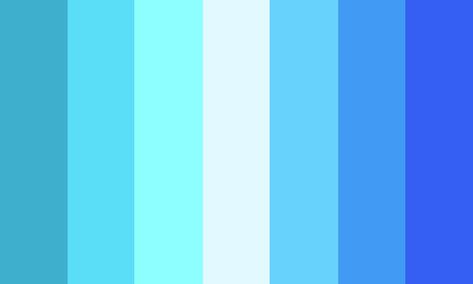 Water Genasi, Gender Board, Xenogender Hoard, Gender Pronouns, Cyan Blue, The Pride, Blue Gender, Color Combo, Color Combos