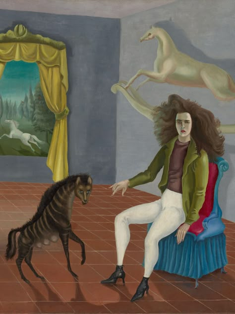 Why Leonora Carrington's Work Feels So of the Moment Leonora Carrington, Peggy Guggenheim, Hieronymus Bosch, Max Ernst, Man Ray, Salvador Dali, Museum Of Modern Art, Pablo Picasso, Art Movement