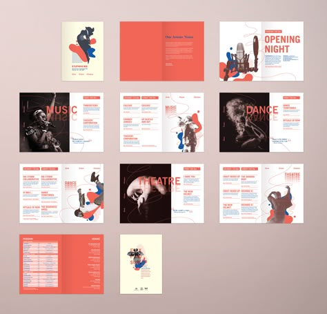 Health Booklet Design, Pamplet Layout Design, Event Brochure Design Layout, Digital Brochure Design Layout, Interesting Brochure Design, Festival Brochure, Festival Booklet Design, Booklet Design Layout, Booklet Layout