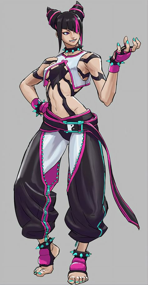 Street Fighter 6 Juri Art, Streetfighter Juri, Juri Street Fighter Art, Juri Street Fighter 6, Juri Sf6, Street Fighter Juri, Han Juri, Juri Street Fighter, Street Fighter 5