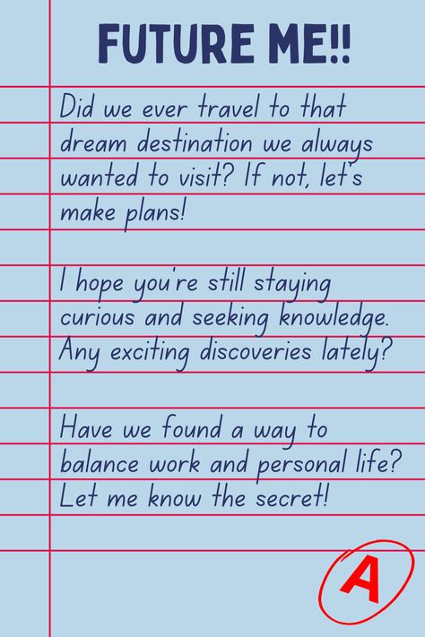 Meet Me in the Future: Stories
The Future History of Me: Warhorse
Never Let Me Go
The Future According To Me
Generations: The Real Differences Between Gen Z, Millennials, Gen X, Boomers, and Silents—and What They Mean for America's Future
Memories Notebook Diary
Always With Me 
future me quotes
future me aesthetic
future me letter ideas Future Me Letter Ideas, Future Me Aesthetic, Future Me Letter, Memories Notebook, Letter To Future Self, Quotes Future, Aesthetic Future, College Graduation Cap Decoration, Journal Therapy