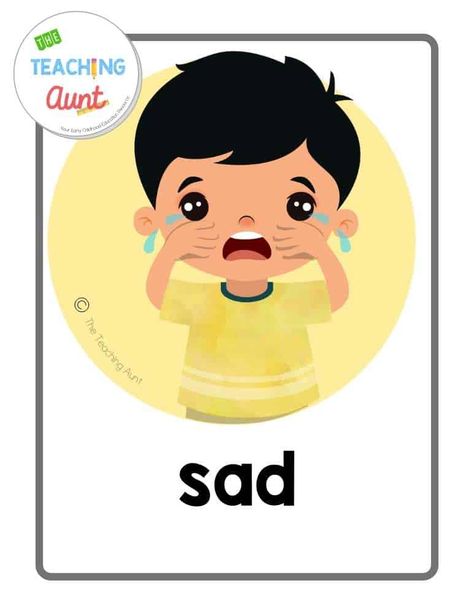 Preschool Emotions Printable, Emotion For Preschool, Flashcards For Preschoolers, Emotions Chart Preschool, Emotion Flashcards Free Printable, Feelings Flashcards Free Printable, Different Emotions Faces, Emotions For Preschoolers, Emotions Pictures