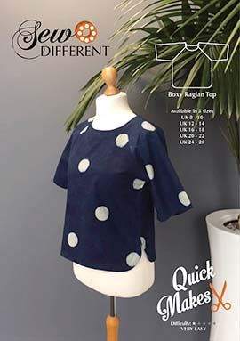 Recommended patterns for an APPLE SHAPE – Sew Different Pattern Hack, Batwing Top, Free Sewing Pattern, Sew Ins, Raglan Top, Paper Sewing Patterns, Top Sewing Pattern, Sewing Blogs, Blouse Diy