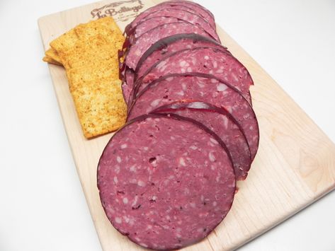 Beef Summer Sausage #AllrecipesFaceless #MyAllrecipes #AllrecipesAllstars Venison Summer Sausage Recipe, Homemade Summer Sausage, Summer Sausage Recipes, Beef Pepperoni, Sausage Making Recipes, Home Made Sausage, Homemade Sausage Recipes, Deer Recipes, Summer Sausage