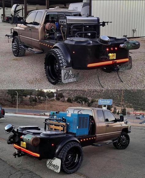 F250 Welding Rig, Dodge Flat Bed Truck Ideas, Welding Rig Setups, Welding Truck Beds Ideas, 2nd Gen Cummins Dually Flatbed, Custom Welding Beds, Welding Beds Trucks Rigs, Welding Trucks Rigs, Mobile Welding Truck