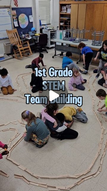 Mr. R’s STEAM Lab on Instagram: "First Grade STEM Team Building via HexBug Grand Prix 🏁  The best activities are those where everyone gets to contribute!   #STEM #teachersofinstagram #elementaryschool #primaryschool #backtoschool #firstgrade #teambuilding #classroom" Stem Projects First Grade, Stem Grade 1, Stem For 1st Grade, Math Lab Activities, First Grade Stem Activities, Stem 1st Grade, Stem Kindergarten Activities, Kindergarten Stem Activities, Steam Activities Elementary