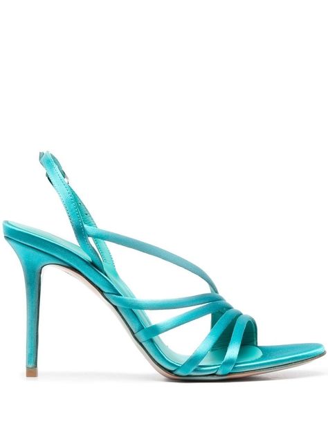 Light Blue High Heel Leather Heels, Designer Blue High Heels, Luxury Light Blue Open Toe Heels, Aqua Blue Heels, Tiffany Blue Heels, Luxury Blue Ankle Strap Heels, Turquoise Heels, Blue Sandals Heels, Formal Heels