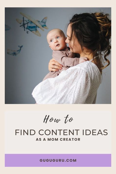 There are many ways you can find content ideas as a Mom Creator. Following trends is an obvious one, but there are other sources. And be sure to check out our idea pins, we've posted some examples there! If you need some help as a Mom Influencer, The Mom Experts at Gugu Guru are here for you! Mom Influencer, Creative Mom, Millennial Mom, Working Mom, Stay Home, 4 Months, Content Ideas, Orlando Fl, Idea Pins