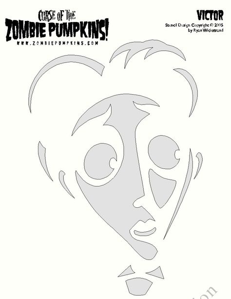 Corpse Bride Pumpkin Stencil, Tim Burton Pumpkin Carving, Tim Burton Pumpkin, Corpse Bride Pumpkin, Pumkin Stencils, Victor And Emily, Bride Corpse, Halloween Pumpkins Carvings Designs, Pumpkin Carving Stencils Templates