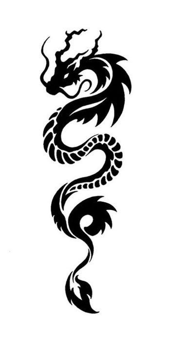 Chinese Tattoo Designs, Red Dragon Tattoo, Chinese Dragon Tattoos, Tattoo Dragon, Chinese Tattoo, Tattoos Geometric, Flower Tattoo Sleeve, Dragon Tattoos, Inspiration Tattoos