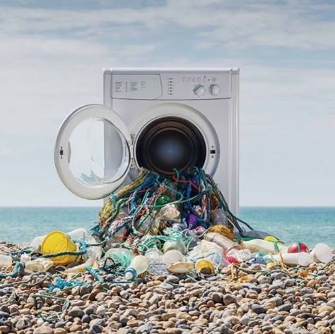 Microplastic pollution in fashion: synthetic vs plant-based textiles Sustainability Fashion, Experiential Design, Textiles Projects, Trash Art, Marine Ecosystem, Circular Fashion, Water Pollution, Plastic Pollution, Fashion Marketing