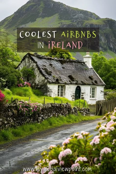 Discover the charm of Ireland through its coolest Airbnbs! 🍀🏡 From ancient castles nestled in lush green landscapes to chic modern apartments in the heart of Dublin, and quaint cottages along the wild Atlantic Way, Ireland offers a magical stay for every traveler. Ready to experience the warmth and beauty of the Emerald Isle from a local's perspective? Click to explore unique accommodations that will make your Irish adventure unforgettable! 🏰✨ Trip To Scotland And Ireland, Traveling In Ireland, Where To Visit In Ireland, The Wild Atlantic Way Ireland, Best Hikes In Ireland, Trips To Ireland, South Ireland Travel, What To Do In Ireland, Ireland In December