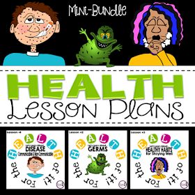 This back to school season, teach your students about germs, diseases, and how to stay well with these 3 health lessons. Perfect for 4th and 5th grade classrooms. Germs Lessons, Hygiene Lessons, Elementary Science Experiments, Health Lesson Plans, Health Teacher, Health Unit, Health Class, School Health, 5th Grade Classroom