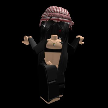 Roblox Outfits With Items, Keffiyeh Roblox Outfit, Roblox Avatars With Headless, Mm2 Avatar Ideas, Arab Roblox Avatar, Y2k Baddie Roblox Avatar, Dahoodian Roblox Avatars, Roblox Avatar Outfits, Headless Outfits