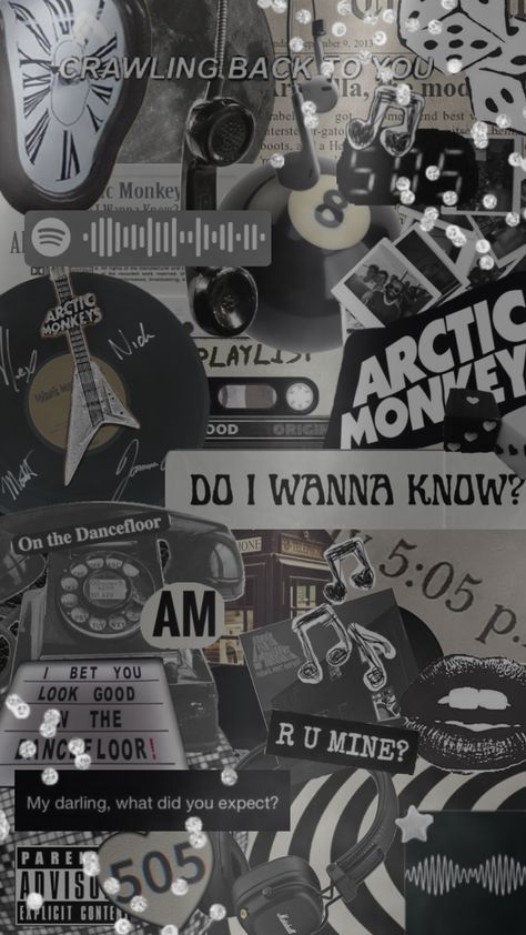 Phone Backround, Arctic Monkeys Lyrics, Arctic Monkeys Wallpaper, Monkey Wallpaper, Do I Wanna Know, Retro Wallpaper Iphone, Bulletin Journal Ideas, Music Collage, Artic Monkeys