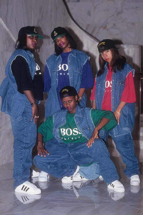 Xscape Old School Outfits 90s Hip Hop, Old School Outfits 90s, Outfits 90s Hip Hop, School Outfits 90s, 90s Outfit Party Hip Hop, 90s Hip Hop Outfits, Old School Outfits, Black 90s Fashion, Looks Hip Hop