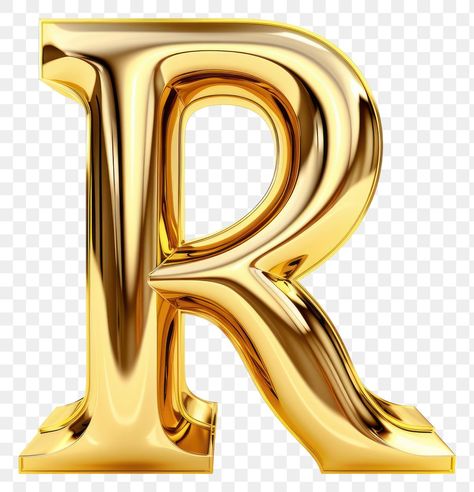 Golden Alphabet Letters, Gold Letters Alphabet, R Png, Gold Alphabet Letters, 3d Fonts, Alphabet R, Iphone Wallpaper Planets, Magazine Design Cover, Letter Png