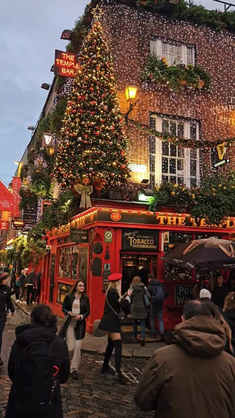 Europe During Christmas, Europe In Christmas, Dublin Ireland Christmas, Dublin Ireland Aesthetic Christmas, Dublin Ireland Winter, Dublin In December, Ireland At Christmas, Dublin At Christmas, Ireland Dublin Aesthetic