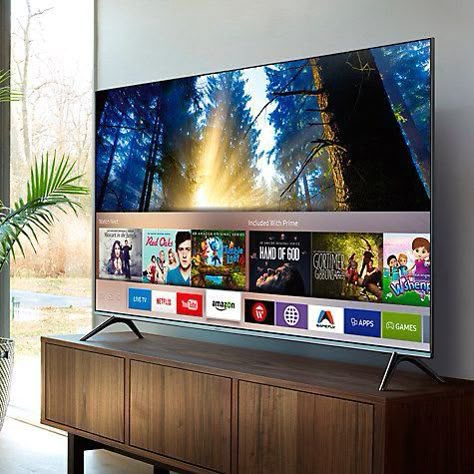 Flat Screen Tv, Samsung Smart Tv, 4k Tv, Smart Home Technology, Samsung Tvs, Home Technology, Smart Technologies, Décor Diy, Electronics Gadgets