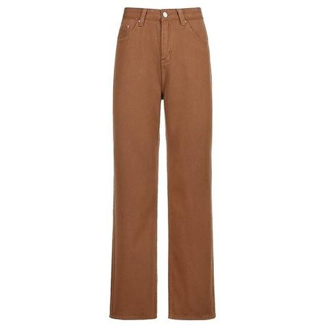 4122cb13c7a474c1976c9706ae36521ddesc53409744ri Brown Jeans Women, Grian Cosplay, Baggy Brown Jeans, Harry Styles Inspired Outfits, Jeans Marron, Pants Png, Denim Sweatpants, Pinterest Clothes, Cottagecore Outfit