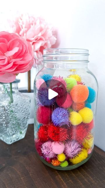 Stephanie on Instagram: "The idea of the Pom Pom jar came from when I was student teaching in an elementary school. My mentor teacher had a Pom Pom jar that was used for random acts of kindness. Any time the students did an act of kindness, they would write it on a piece of paper in exchange for a Pom Pom. Once the jar was full, they would have a Pom Pom ceremony where they would read out all the acts of kindness. As a reward, the class could choose from pajama day, technology day, or extra recess.   When I decided to introduce my jar to Aviana, I explained that it is a big girl thing that I used to do with the big kids when I was teaching in the schools. The way I have my jar work is when she does something such as make her bed, clean up her mess, or something responsible, she will earn a Pom Pom Jar, Pajama Day, Kids Rewards, Student Teaching, Random Acts Of Kindness, Big Kids, Elementary Schools, Something To Do, Pom Pom