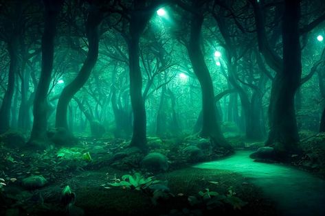 Magic Forest Background, Background Images For Editing Green, Fantasy Background Forests, Scary Forest Background, Gn Story, Fantasy Background Landscape, Green Background Landscape, Fantasy Forest Background, Mystery Background