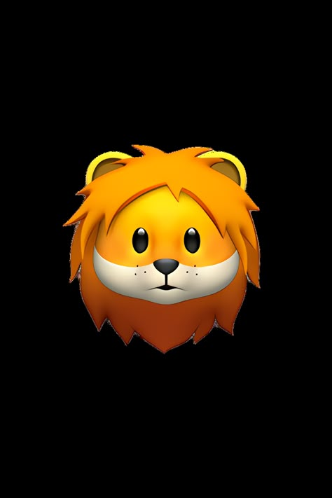 The emoji 🦁 depicts the head of a lion facing left. The lion has a golden-yellow mane that surrounds its face and neck. Its fur is a light brown color and its eyes are round and black. The lion's nose is black and its mouth is slightly open, showing its teeth and tongue. The emoji has a realistic and detailed appearance, capturing the majestic and fierce nature of a lion. Hand Emoji Meanings, Lion Emoji, D Boss Images, Emoji Codes, Emoji Meanings, Emoji List, Apple Emojis, Animated Emojis, Emojis Iphone