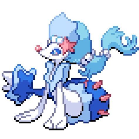 Pixel Pokemon Icon, Primarina Pokemon, Pokemon Sprites Pixel Art, Pokemon Primarina, Pokemon App, Pokemon Pixel Art, Pokemon Battle, Pokémon White, Pokemon Rpg