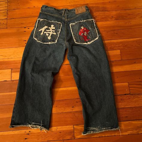 Red Monkey Jeans, Red Monkey, Monkey Jeans, Baggy Jeans, Hard To Find, Fall Fashion, Avatar, Stitching, Trousers